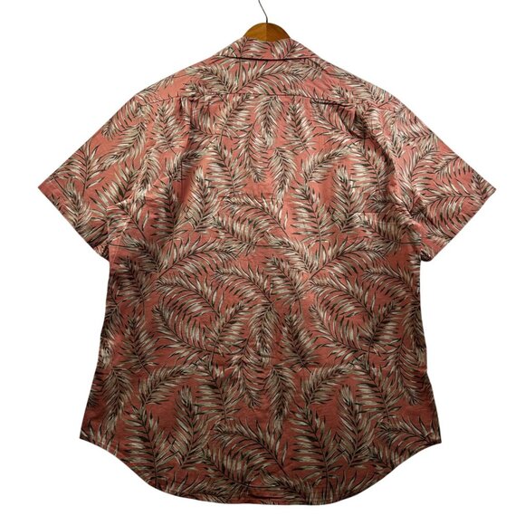 Jachs NY Men’s Stretch Button-Down Coastal-Preppy Shirt Palm Leaf Print Size‎ L - Picture 3 of 7